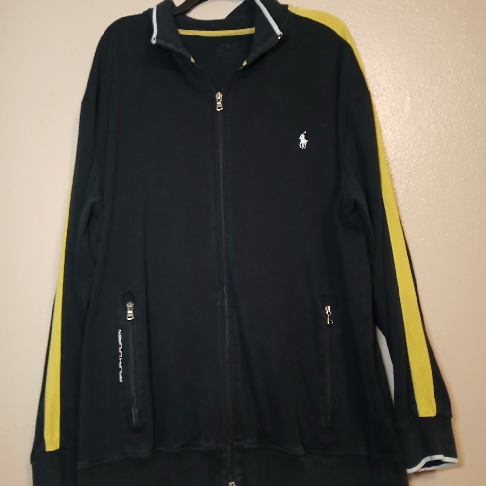 Ralph Lauren Jacket Mens 2xl Performance Zip Pockets Preppy Golf